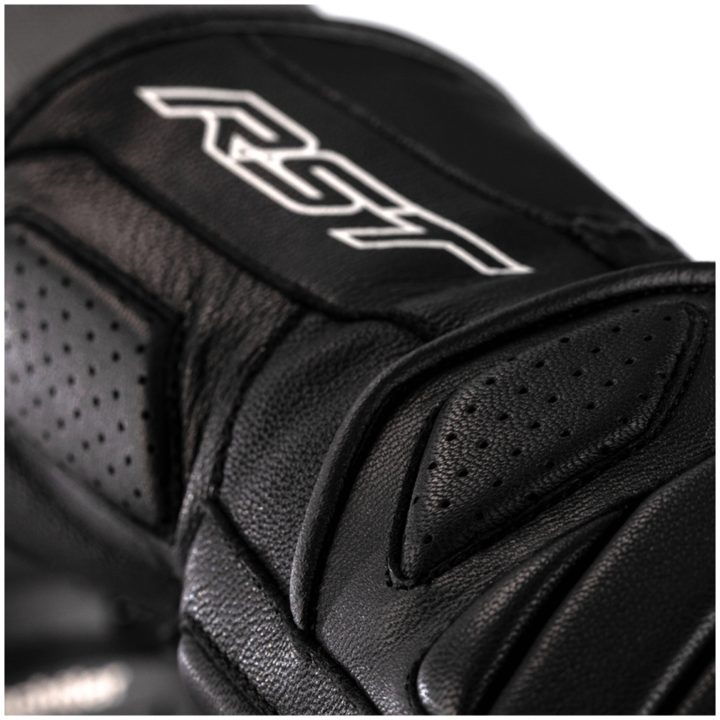RST Læderhandsker Turbine Sort XS – billede 2