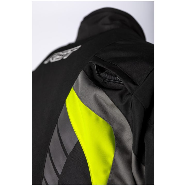 RST MC-Jakke Adventure X-Treme CE Sølv/Marineblå/Gul s – billede 4