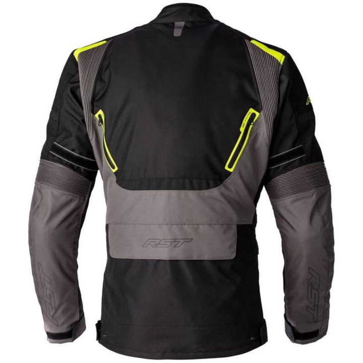RST MC-Jakke Endurance CE Sort/Grå/Fluorescerende Gul s – billede 2