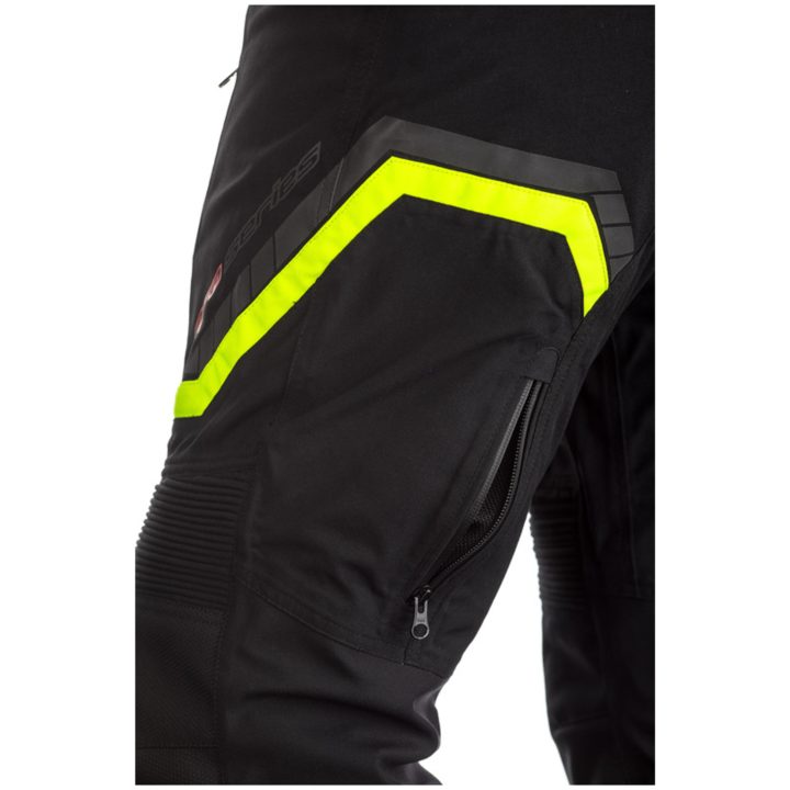 RST MC-Jakke Pathfinder CE Sort/Neongul L – billede 9