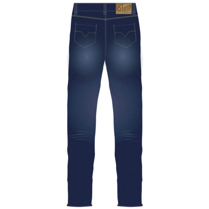 RST MC-Jeans Single Layer Forstærket CE Midnatsblå XXL – billede 3