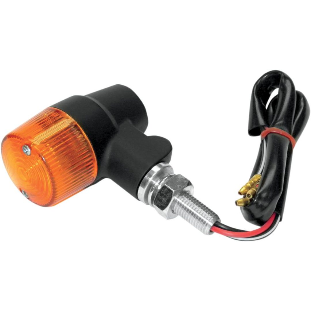 Rund Markeringslampe Orange/Sort/Mat K&S Technologies MARKR LGHT D/F AMB/BLK