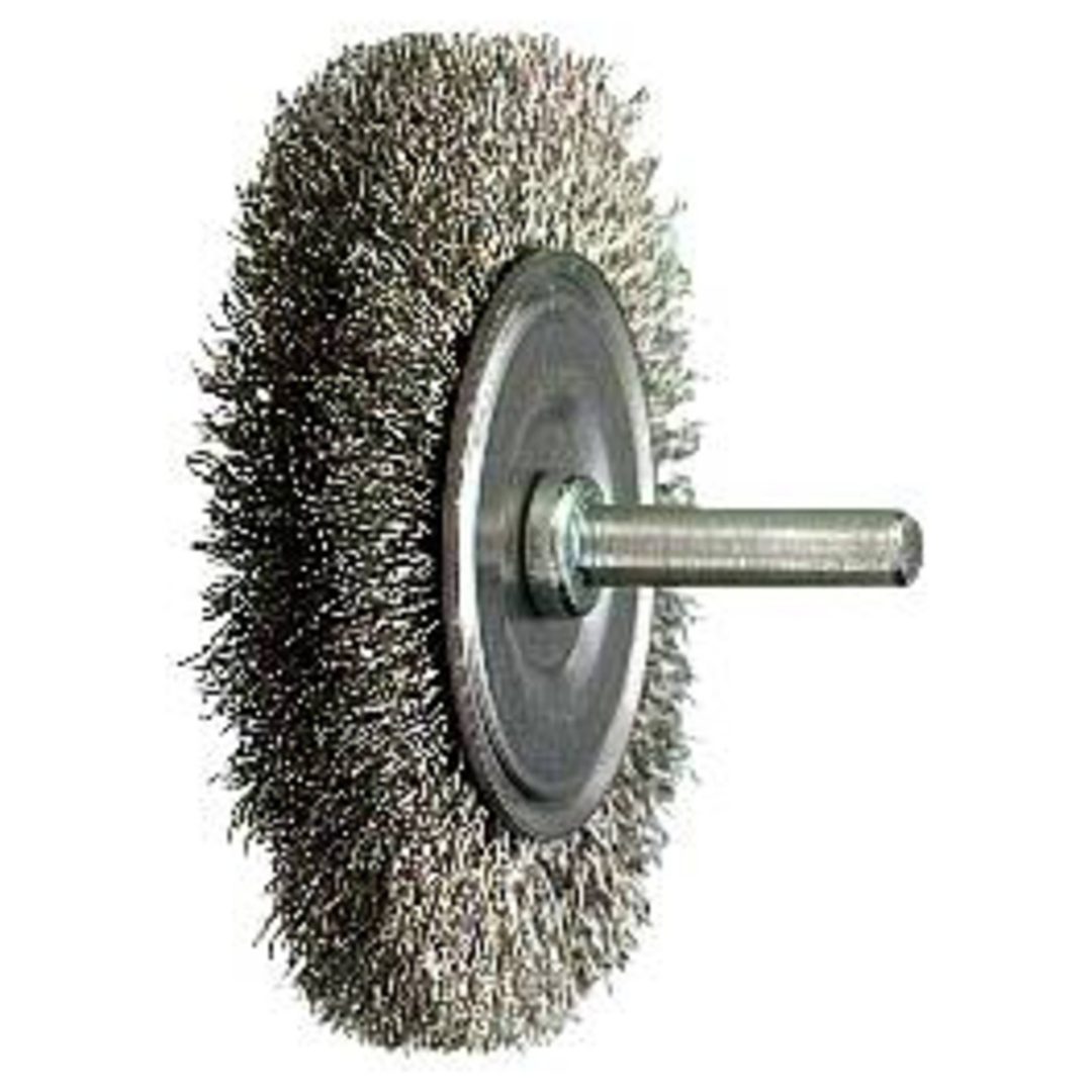 Rundbørste med akseltap, rustfri Osborn CIRKULÆRBØRSTE 30X9MM 0,20RF