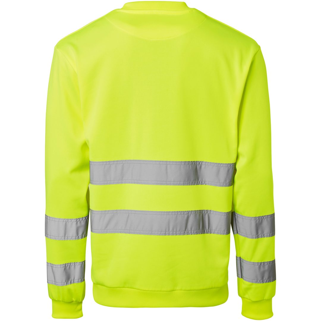 Rundhalstrøje Sweat Fluorescerende Orange Top Swede XS – billede 3