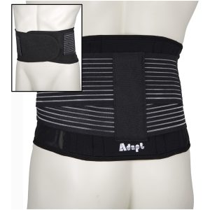 Rygbeskytter Back Support Sort ADAPT