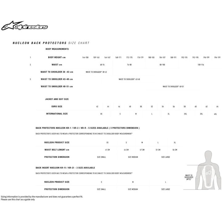 Rygbeskytter Nuc Kr-2 Sort/Rød ALPINESTARS XL – billede 2