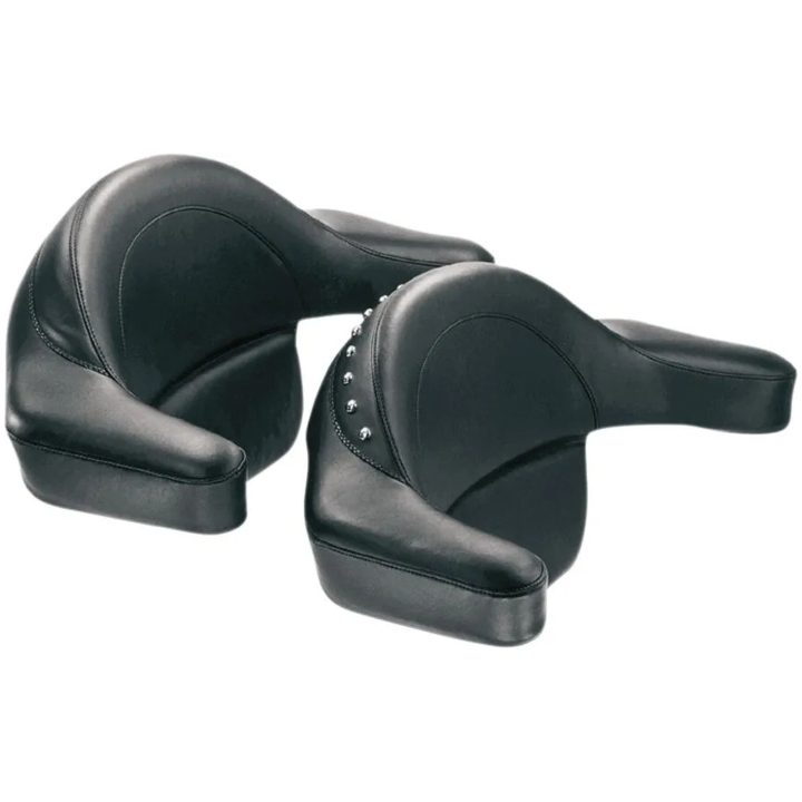 Ryglæn med armlæn sort vinyl MUSTANG BACKREST EXT ARM PLN FLT – billede 3