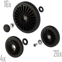 S-Kit - Complete X4S wheels kit CAMSO