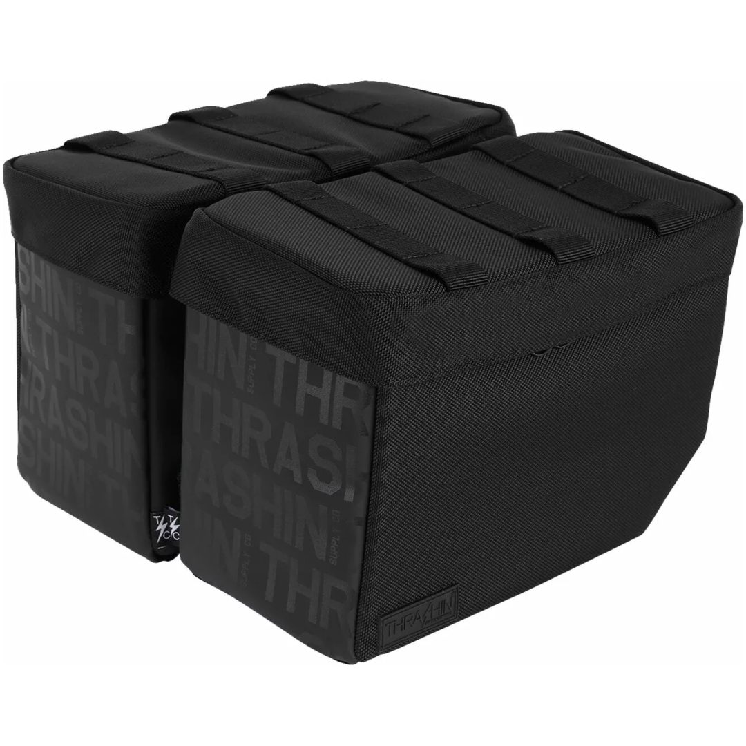 Saddeltaske Essential Bas Sort/Orange THRASHIN SUPPLY CO.