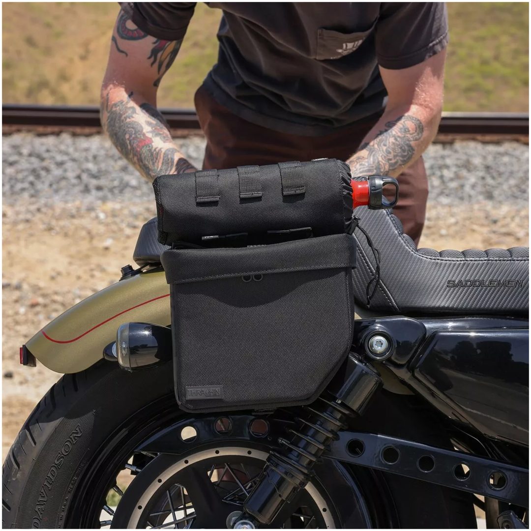 Saddeltaske Essential Sort/Orange THRASHIN SUPPLY CO. – billede 12