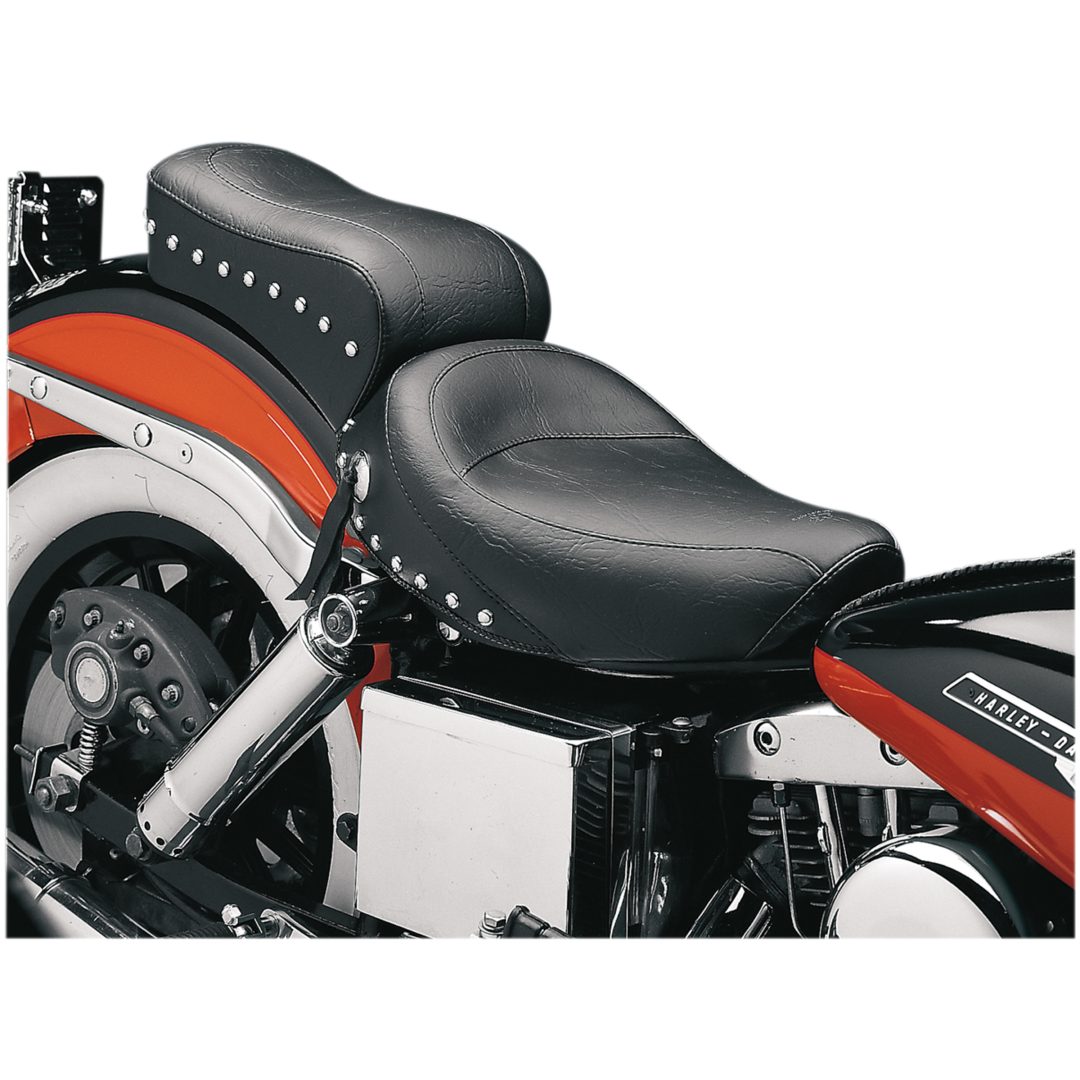 Sadel 2-Up Studded Sort MUSTANG – billede 5