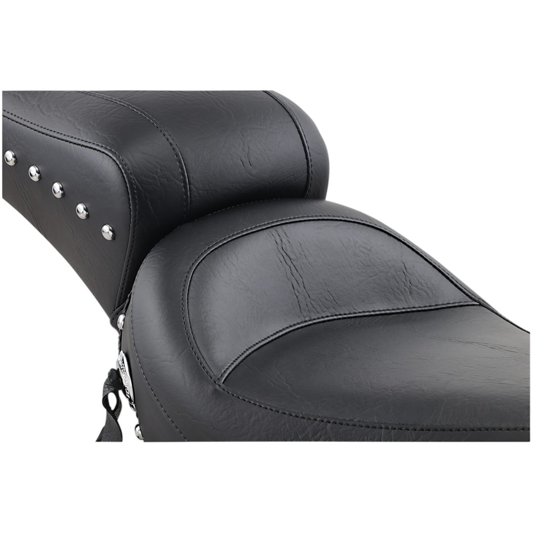 Sadel 2-Up Studded Sort MUSTANG – billede 4