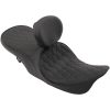 Sadel 2-Up Touring Low Profile Læder Sort DRAG SPECIALTIES – miniature 3