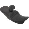 Sadel 2-Up Touring Low Profile Læder Sort DRAG SPECIALTIES – miniature 2