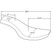 Sadel Classic Stitch Spoon Style Sort DRAG SPECIALTIES – miniature 5