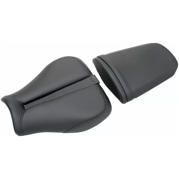 Sadel Gel-Channel Track Carbon Fiber Sort SADDLEMEN – billede 2