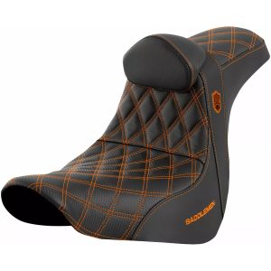 Sadel Pro Series Sdc Performance Grip Sort/orange SADDLEMEN