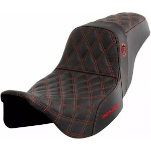 Sadel Pro Series Sdc Performance Grip Sort/rød SADDLEMEN