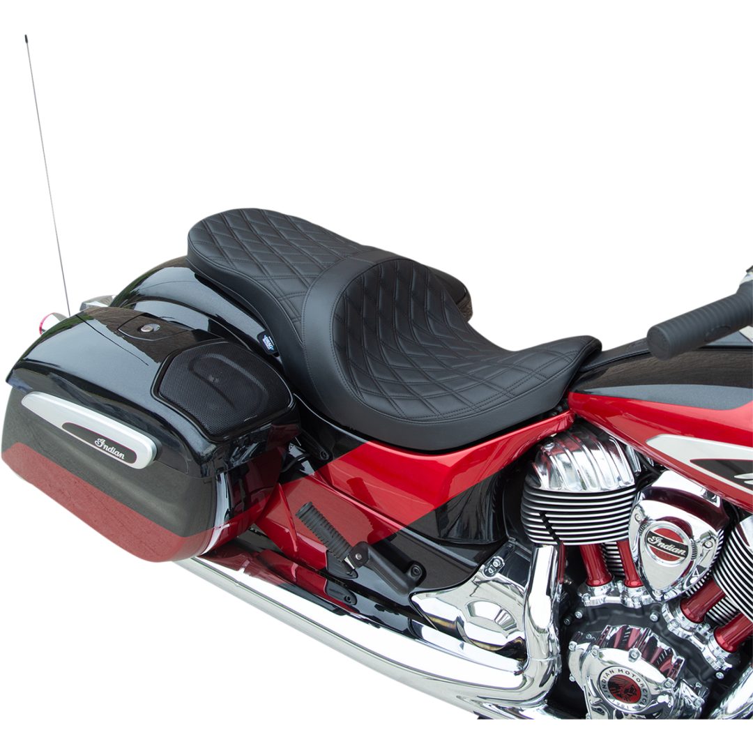 Sadel Touring Low Profile Sort DRAG SPECIALTIES – billede 2