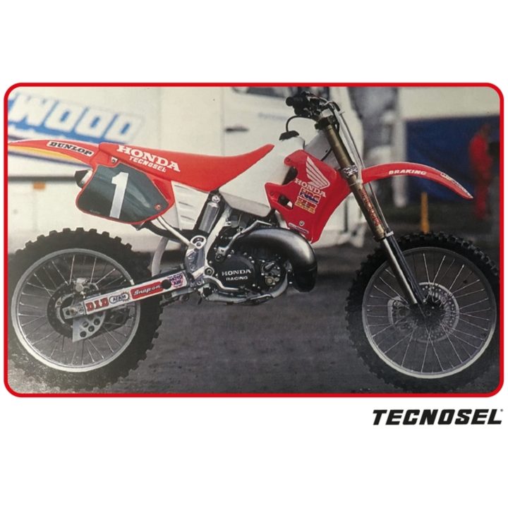 Sadelbetræk Team Honda 1992 TECNOSEL – billede 2