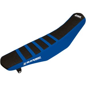 Sadelbetræk Zebra Sort/blå BLACKBIRD RACING