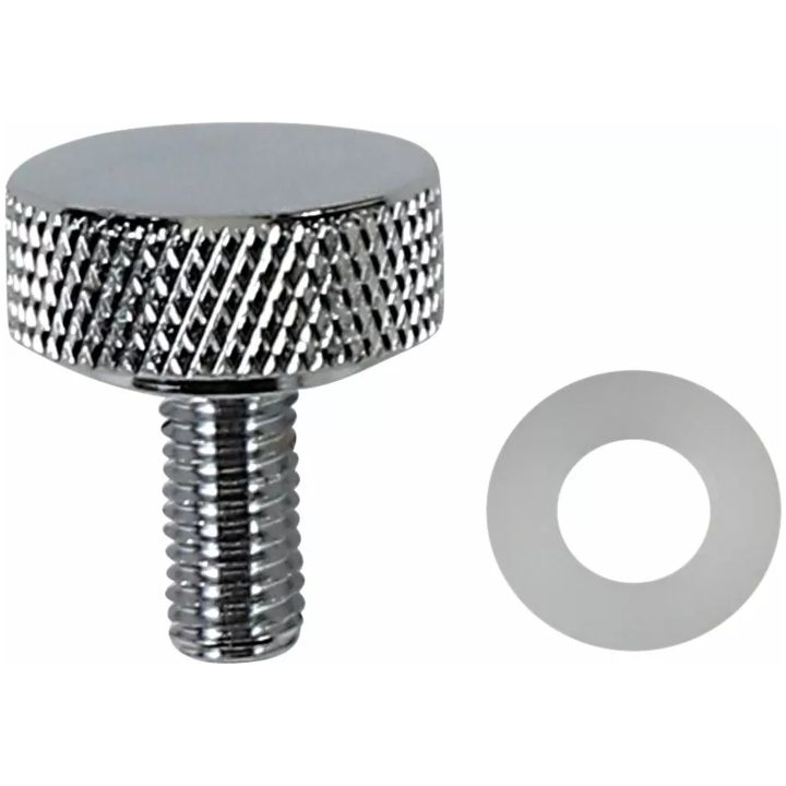Sadelknoppkit Krom/sølv Smooth DRAG SPECIALTIES – billede 2