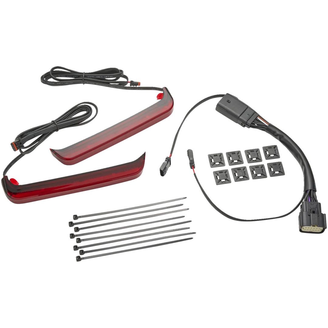 Sadelvasketbelysning Bag Blades LED Rød CIRO
