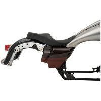 Sæde Low Profile Touring Sort DRAG SPECIALTIES