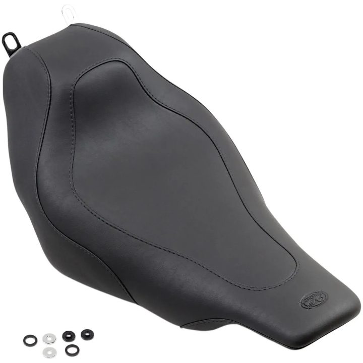 Sæde Mustang Tripper Solo Sort MUSTANG SEAT TRIPPER SOLO97-07FLT – billede 4