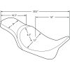 Sæde Predator 2-UP Sort Drag Specialties – miniature 2