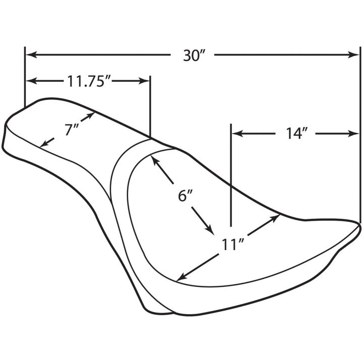 Sæde Predator 2-UP Sort Drag Specialties – billede 5