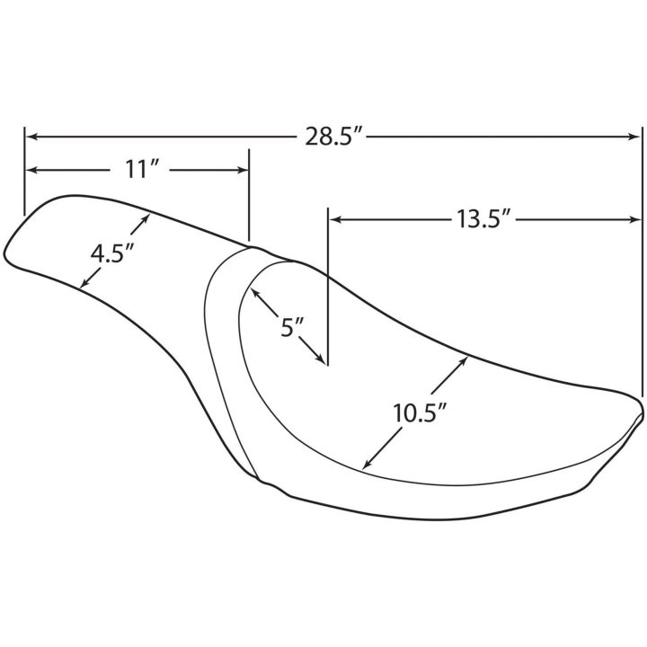 Sæde Predator Sort Drag Specialties – billede 3