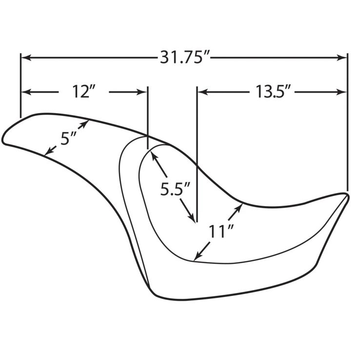 Sæde Predator Sort Drag Specialties Mild – billede 4