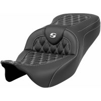 Sæde Roadsofa Lattice Stitch Sort Læder SADDLEMEN