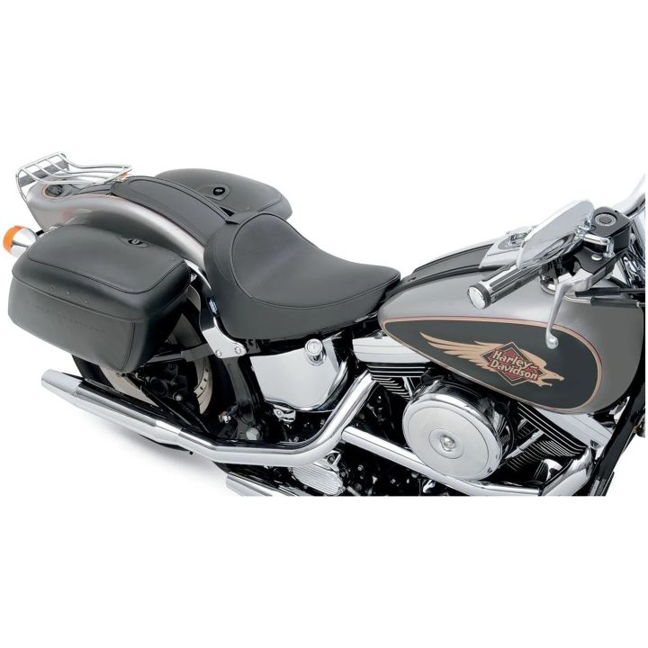 Sæde Sort Solo Med Ryglænsbeslag DRAG SPECIALTIES SEAT SOLO DBR SMTH 84-99 – billede 2