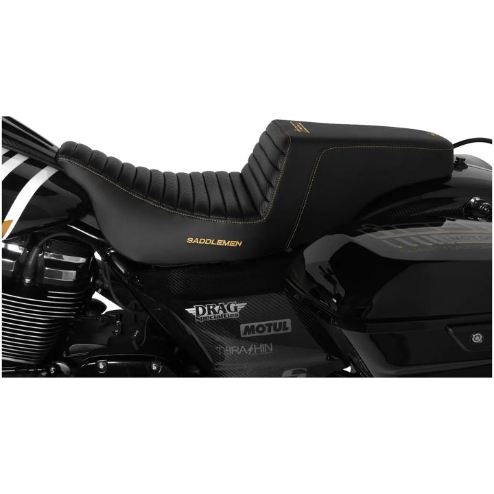 Sæde Step-Up TR Sort SADDLEMEN Sort / Gel Core – billede 3