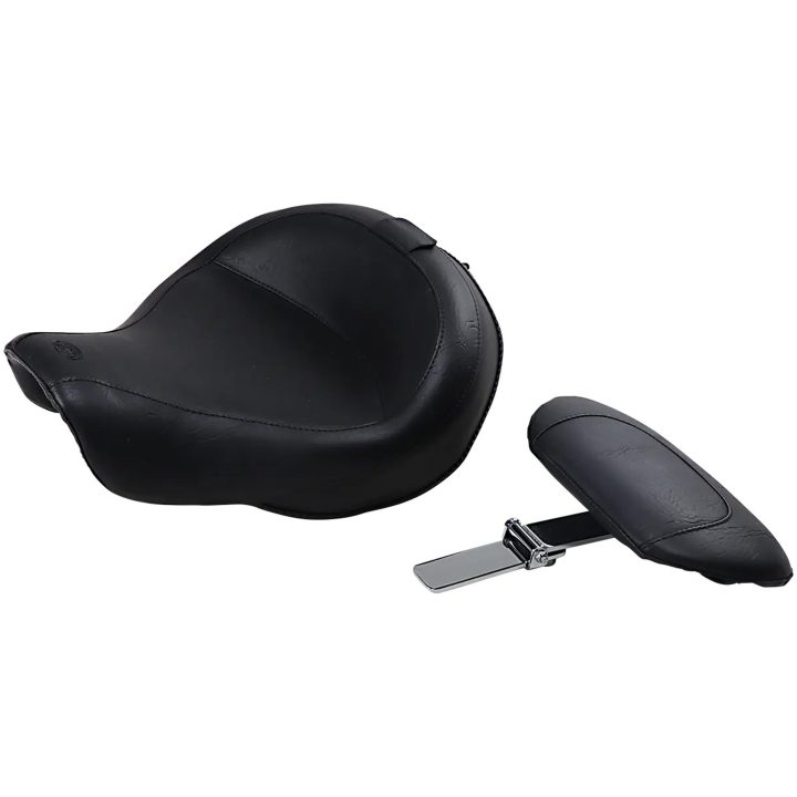 Sæde Vintage Wide Solo Sort MUSTANG SEAT WDVN SOL DBR6-12FXD – billede 3