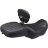 Sæde Wide Deluxe Touring Passenger Sort/Grå MUSTANG – miniature 2