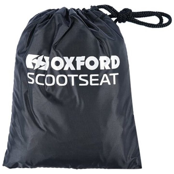 Sædebetræk Scooter Sort OXFORD Medium – billede 2