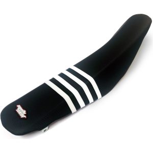 Sædebetræk Sort/Hvid Moto Seat