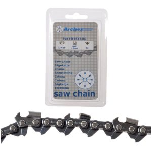 Sågkedja 3/8" - 1.1mm - Micro 33L Semi-Chisel sågtänder Archer
