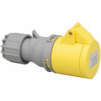 Samlemuffe, 16A, 2P+J, 4h, 110V, IP44 MALMBERGS