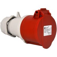 Samlemuffe, 32A, 3P+J, 6h, 400V, IP44 MALMBERGS