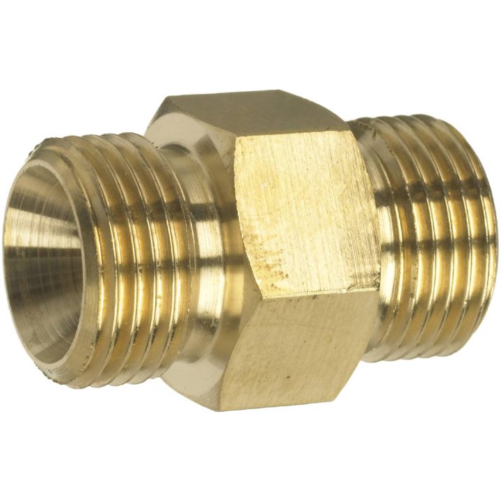Samlestykker Elga/Gasiq delbare MELLEMR. G3/8 X G3/8 – billede 2