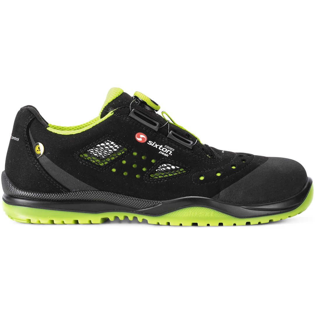 Sandal Meneito Boa Safety S1P Sort Sixton 35