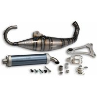 Scooter Racing MHR Team Full Exhaust System Steel/Aluminium Nitro Blue Silencer MALOSSI