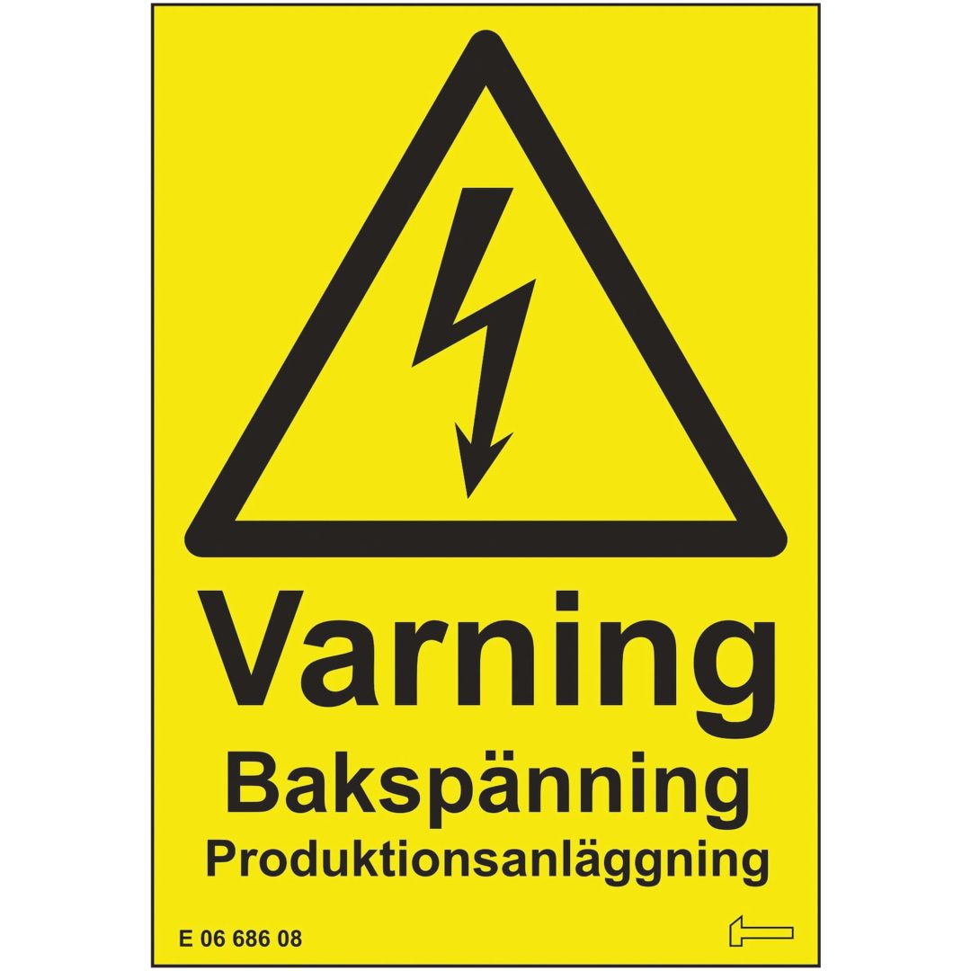 Selvklæbende mærkat bagspænding MALMBERGS