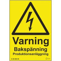 Selvklæbende mærkat bagspænding MALMBERGS