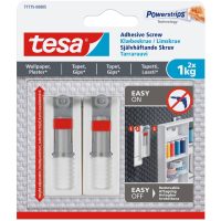 Selvklæbende skrue Justb Tapet 2 stk. 1 kg TESA