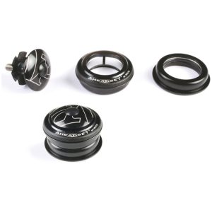 Semi-integreret Cykelstyrfittings - Aluminium Sort ⌀28,6x44mm VP COMPONENTS